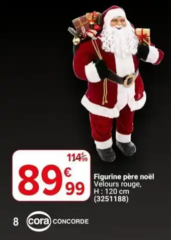 Cora Figurine père noël aanbieding