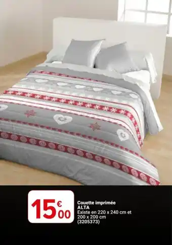 Cora Couette imprimée ALTA aanbieding