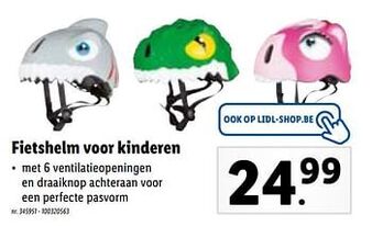 Lidl Fietshelm voor kinderen aanbieding