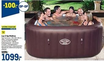 Makro Lay-z-spa maldives aanbieding