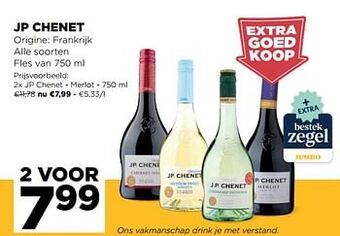 Jumbo Jp chenet aanbieding