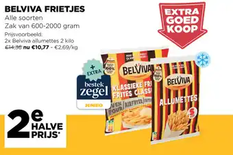 Jumbo Belviva Frietjes aanbieding