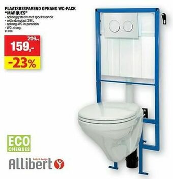 Hubo Plaatsbesparend ophang wc-pack marques aanbieding