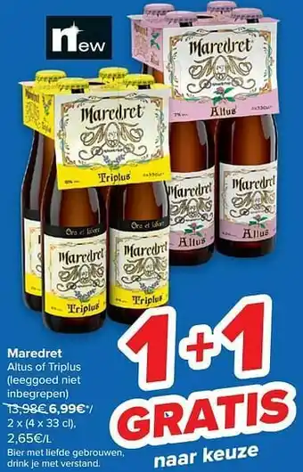 Maredret altus of triplus