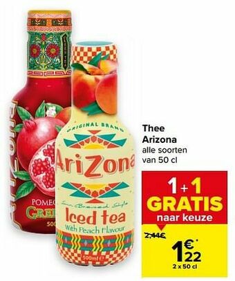 Carrefour Thee arizona aanbieding