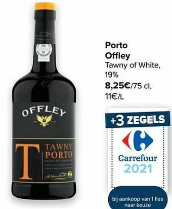 Carrefour Porto offley tawny of white aanbieding