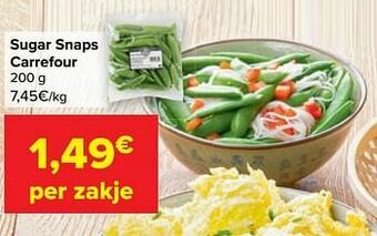 Sugar snaps carrefour