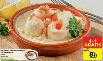 Carrefour Terracotta van scharrolletjes uit normandië aanbieding