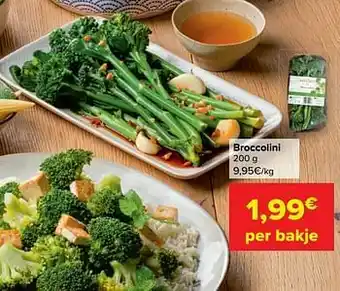 Carrefour Broccolini aanbieding