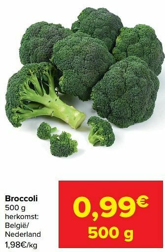 Carrefour Market Broccoli aanbieding