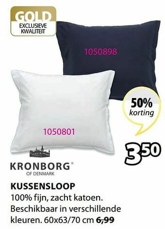 Jysk Kussensloop aanbieding