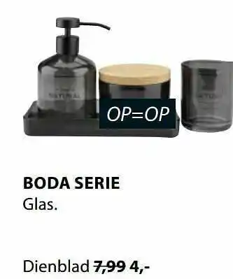 Jysk Boda dienblad aanbieding