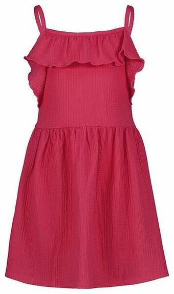 HEMA HEMA Kinderjurk Structuur Koraal (koraal) aanbieding