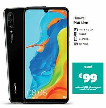 Base Huawei P30 Lite aanbieding