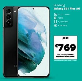 Base Samsung galaxy s21 plus 5g aanbieding