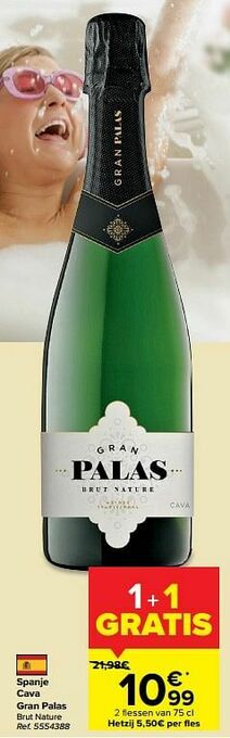 Spanje cava gran palas brut nature