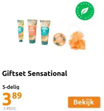 Action Giftset sensational aanbieding