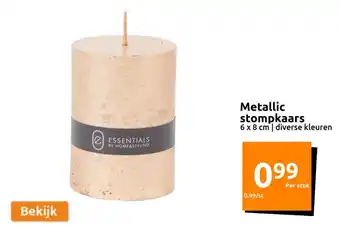 Action Metallic stompkaars 6 x 8 cm | diverse kleuren aanbieding