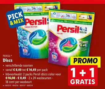 PERSIL Discs 2 packs