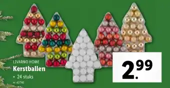 Lidl Kerstballen aanbieding