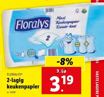 2-lagig keukenpapier