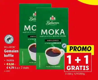 Lidl Gemalen koffie aanbieding