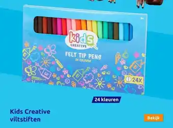 Action Kids Creative viltstiften aanbieding