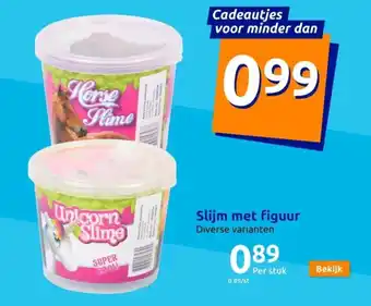 Action Slijm met figuur aanbieding