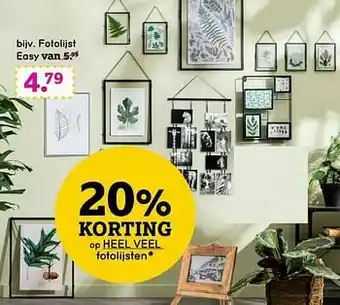 Leen Bakker Fotolijst easy aanbieding