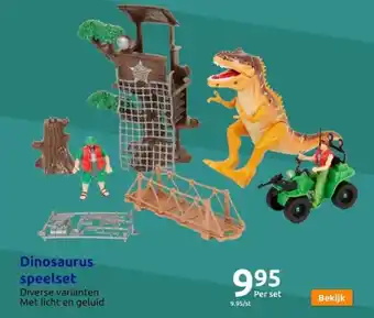 Action Dinosaurus speelset aanbieding