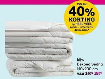 Leen Bakker Dekbed sedna aanbieding