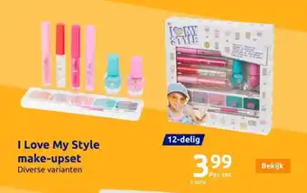 Action I Love My Style make-upset aanbieding