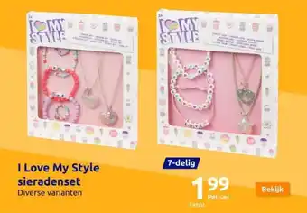 Action I Love My Style sieradenset aanbieding