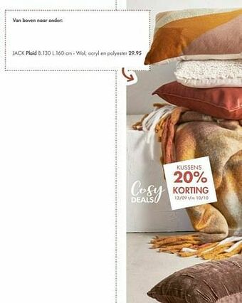 Casa Jack plaid aanbieding