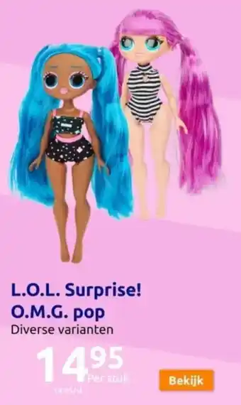 Action L.O.L. Surprise! O.M.G. pop aanbieding