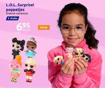 Action L.O.L. Surprise! poppetjes aanbieding