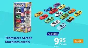 Action Teamsterz Street Machines auto's aanbieding