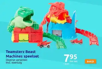 Action Teamsterz Beast Machines speelset aanbieding