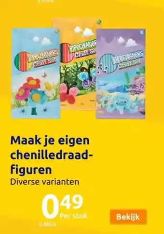Maak je eigen chenilledraad- figuren