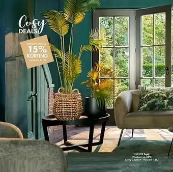 Casa Hunter tapijt aanbieding