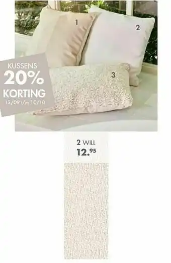 Casa Kussen will aanbieding