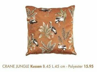 Casa Crane jungle kussen aanbieding
