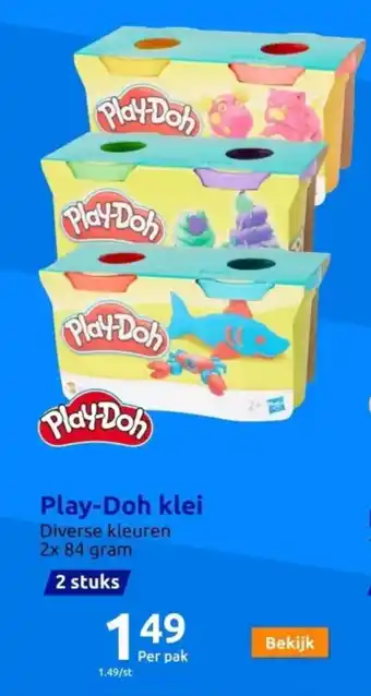 Action Play-Doh klei aanbieding