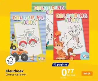 Action Kleurboek aanbieding
