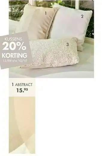 Casa Kussen abstract aanbieding