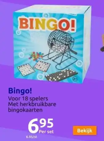 Action Bingo! aanbieding