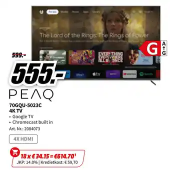 70GQU-5023C 4K TV