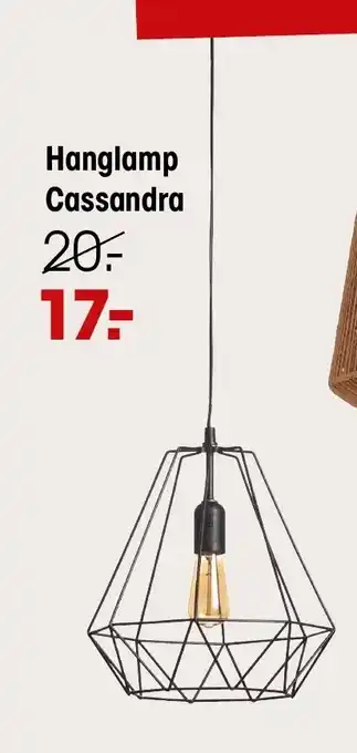 Kwantum Hanglamp Cassandra aanbieding
