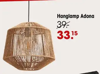 Kwantum Hanglamp Adona aanbieding
