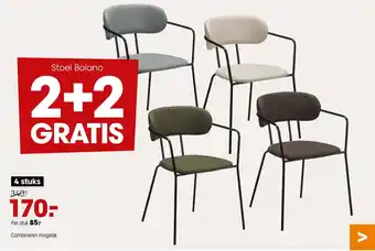 Kwantum Stoel Bolano aanbieding